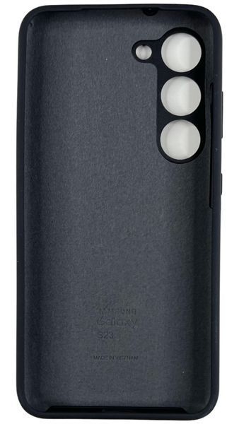 Чохол Soft touch для Samsung Galaxy S23 / чорний 087704 фото