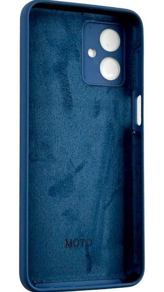 Чохол силіконовий Soft touch для Motorola G54 / синій 094661 фото