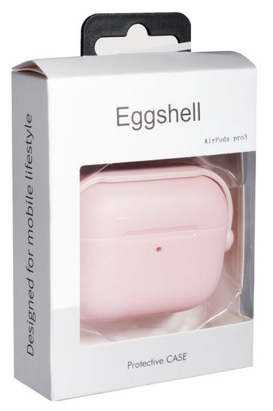 Силиконовый чехол Fashion Pods с карабином для AirPods Pro 3 / Color Pink Sand 204171 фото