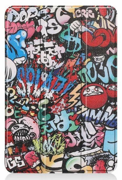 Чохол книжка Crazy Horse на планшет iPad mini 4 (7.9") 2015 / graffiti 202945 фото