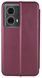Чохол книжка Elegant book для Motorola G85 (5G) / бордовий 202515 фото 2