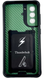 PC + TPU чехол Camshield armor для Samsung Galaxy S21 FE / зеленый 085377 фото 3