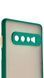 TPU чохол накладка Matte Color Case для Samsung Galaxy S10 Plus темно-зелений 092235 фото 2