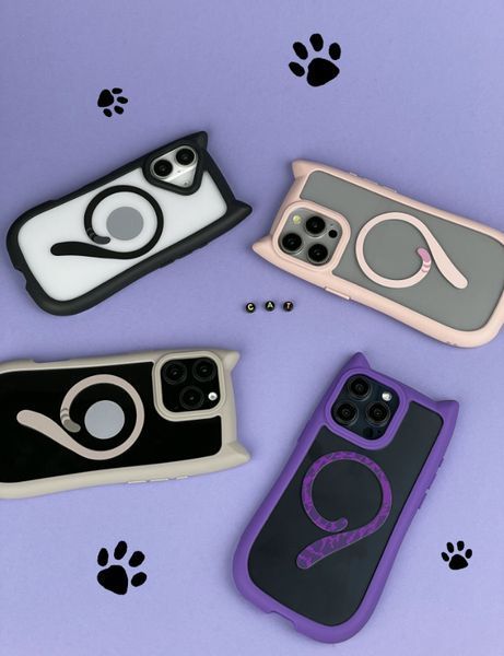Чохол Cat Case з підтримкою Magsafe для Apple iPhone 14 / black 202973 фото