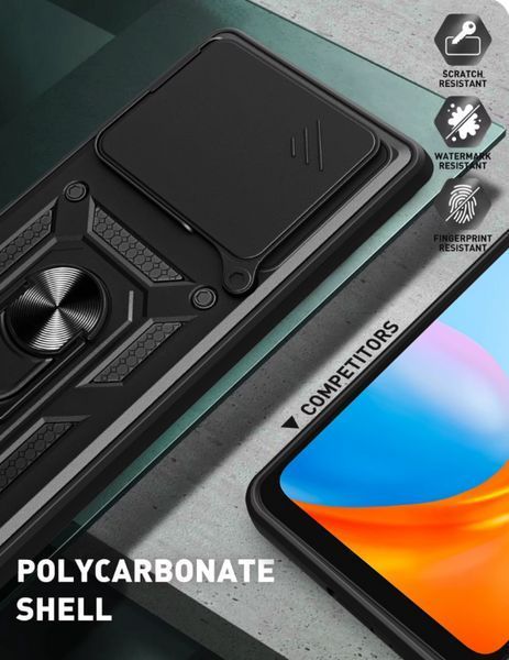 PC + TPU чохол Camshield Armor для Tecno POP 9 (4G) / синій 201667 фото