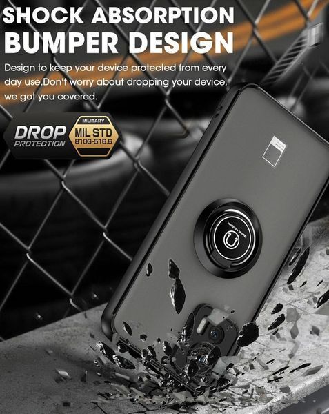 TPU чохол накладка Matte Ring Magnit для Motorola Edge 30 Neo червоний 093351 фото
