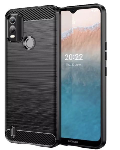 TPU чохол накладка Urban для Nokia C21 Plus / чорний 87504 фото