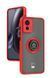 TPU чохол накладка Matte Ring Magnit для Motorola Edge 30 Neo червоний 093351 фото 1