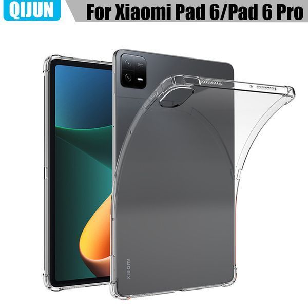 Противоударный силиконовый чехол WXD на планшет Xiaomi Mi Pad 6 (11") / прозрачный 089729 фото
