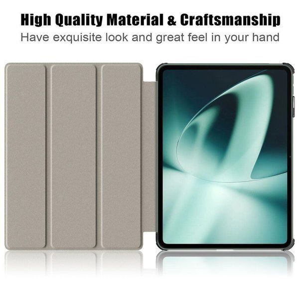 Шкіряний чохол-книжка Crazy Horse для OnePlus Pad (11.61") / dont touch 097715 фото