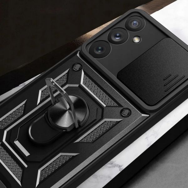 PC + TPU чехол Camshield Armor для Samsung Galaxy S25 FE / красный 203665 фото