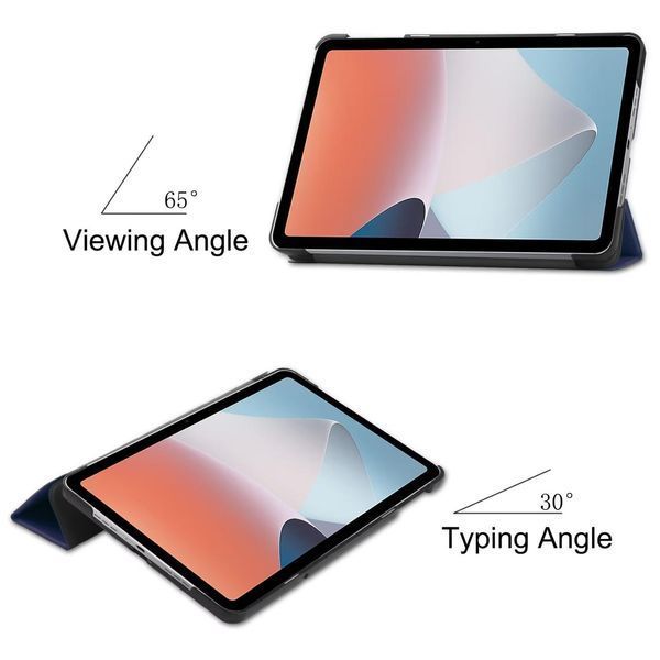 Кожаный чехол книжка Crazy Horse для Oppo Pad Air зеленый 090028 фото