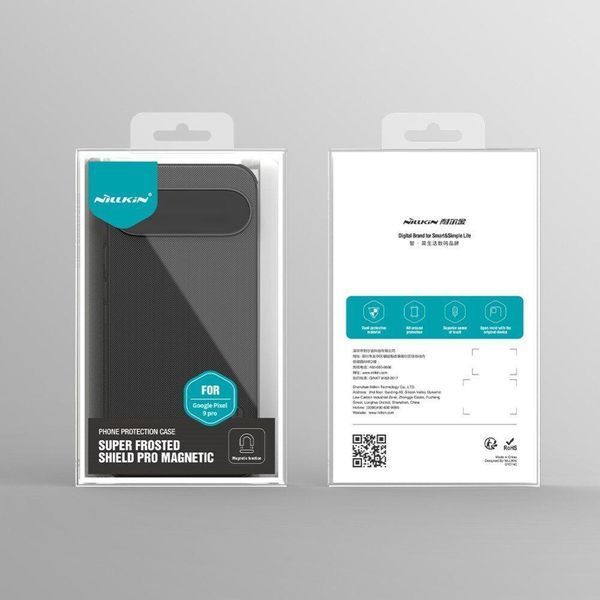Чехол Nillkin Super Frosted Shield на Google Pixel 9 Pro XL / черный 097750 фото