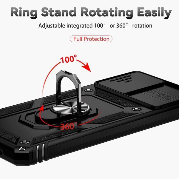 PC + TPU чохол Camshield armor для Motorola G22 / зелений 89375 фото