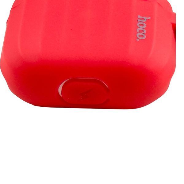 Силіконовий чохол Hoco WB22 для AirPods 3 (2021) червоний 089649 фото