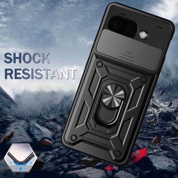 PC + TPU чохол Camshield Armor для Google Pixel 9A / червоний 098020 фото
