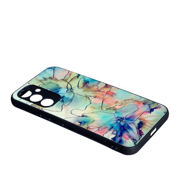 TPU чохол Marble Ultraviolet для Samsung Galaxy A34 Light Green 088624 фото