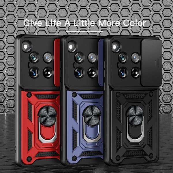 PC + TPU чохол Camshield armor для OnePlus 12 / синій 097115 фото