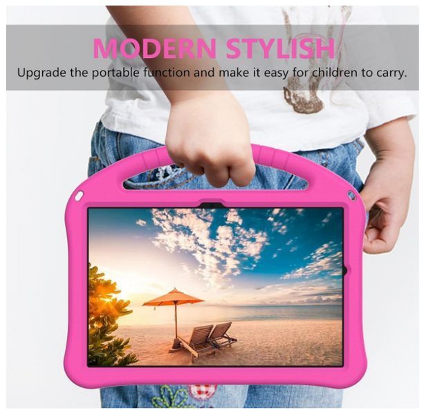 Чохол New Kids Case на Samsung Galaxy Tab A9 8.7" (рожевий) 200087 фото
