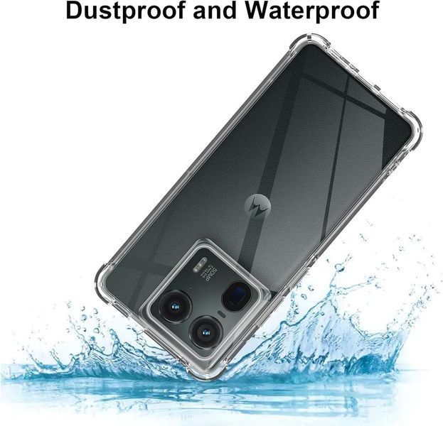 Чохол накладка WXD для Motorola Edge 50 Ultra / прозорий 097416 фото