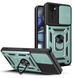 PC + TPU чохол Camshield armor для Motorola G22 / зелений 89375 фото 1