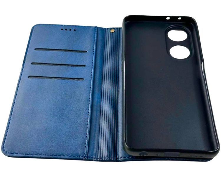 Чехол книжка Amsterdam для OPPO A98 5G синий 091228 фото