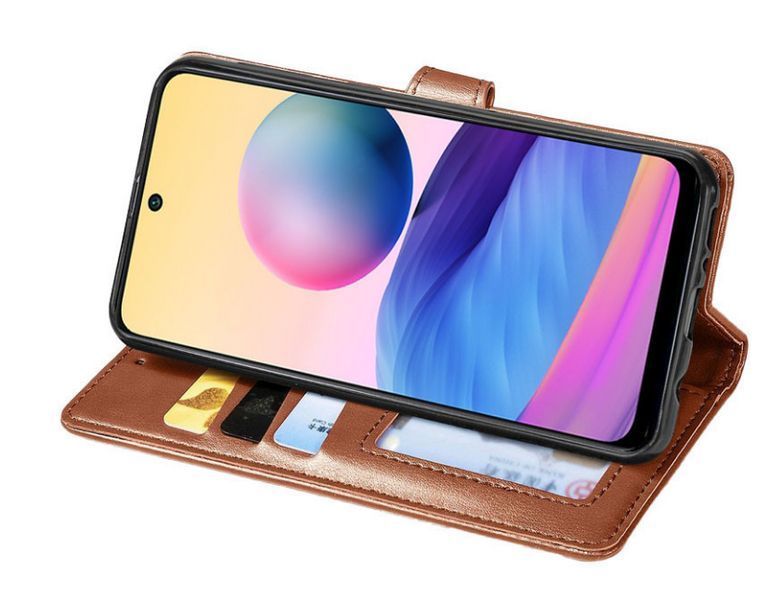 Шкіряний чохол книжка Galant Book для Motorola G15 Power / коричневий 204305 фото
