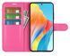 Чехол книжка Lichee для OPPO A38 малиновый 093100 фото 2