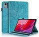Чехол книжка Wood book для Lenovo Tab K11 2024 (11") / голубой 202189 фото 1