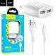СЗУ Hoco C78A 2USB 2.4A + Lightning белый 85766 фото 7