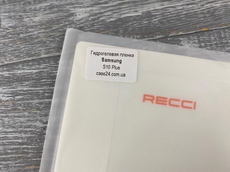 Захисна гідрогелева плівка Recci для Samsung Galaxy S10 Plus глянсова 082516 фото