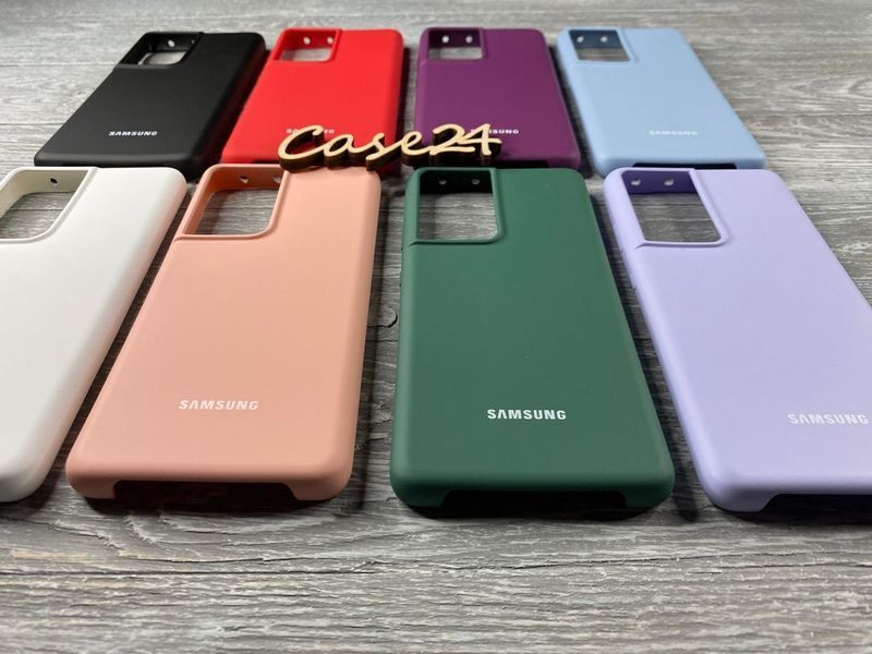 Чехол Soft touch для Samsung Galaxy S21 Ultra (8 цветов) 082693 фото