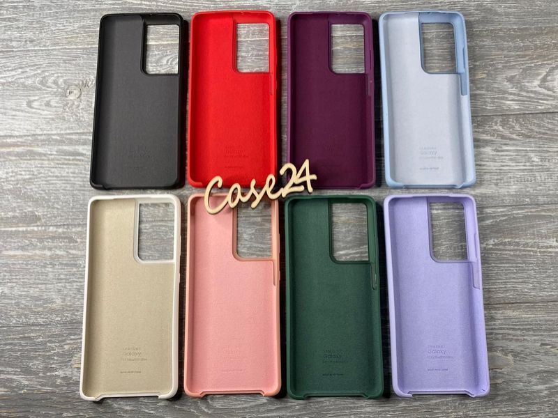 Чехол Soft touch для Samsung Galaxy S21 Ultra (8 цветов) 082693 фото