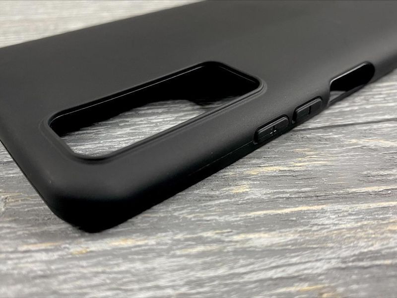 TPU чохол чорний матовий для Tecno Camon 17P (на текно-камон 17п) 084378 фото