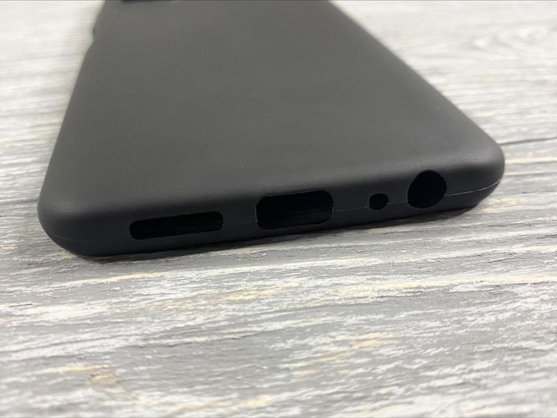TPU чохол чорний матовий для Tecno Camon 17P (на текно-камон 17п) 084378 фото