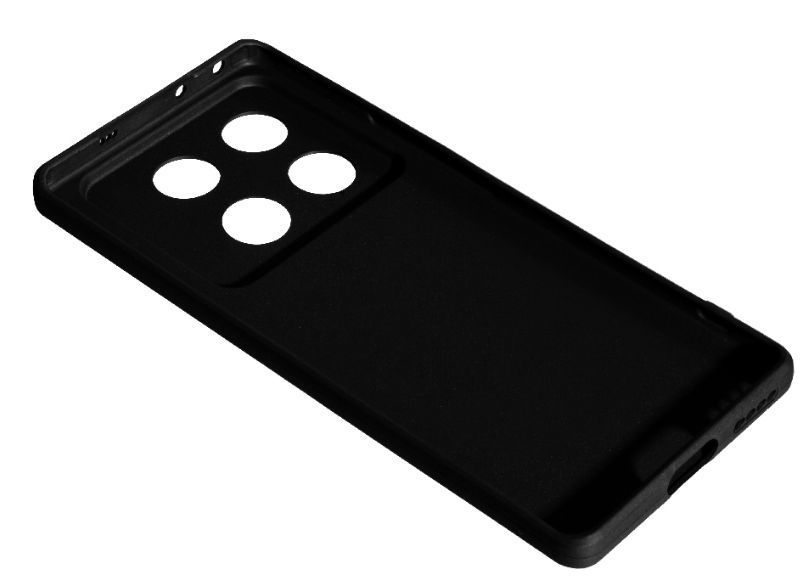 Силиконовый чехол SMITT для Infinix Note 40 Pro / черный 202364 фото
