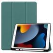 Кожаный чехол книжка Crazy Horse для iPad Air 3 10.5" (2019) / зеленый 094188 фото