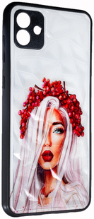 Чехол накладка New Prisma для Samsung Galaxy A04 (самсунг а04) Ukrainian Girl 087053 фото