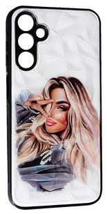 Чохол накладка Prisma Ladies для Samsung Galaxy A16 (5G) / girl in a hoodie 200943 фото
