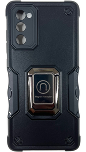 PC + TPU чехол Armor Magnet Ring для Samsung Galaxy S20 FE (на самсунг с20 фе) 085619 фото
