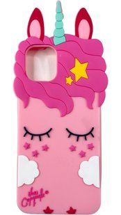 Гумовий 3D чохол для Samsung Galaxy A03 (на самсунг а03) My little pony рожевий 087103 фото
