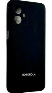 Чохол силіконовий Soft touch для Motorola G54 / чорний 094662 фото