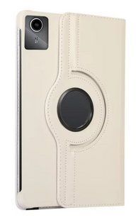 Кожаный чехол книжка 360 для Lenovo Xiaoxin Pad 2024 (11") / белый 201034 фото
