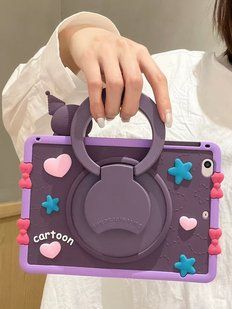 Чохол Happy Case Tablet на планшет Lenovo Tab M11 (11") / Kuromi фіолетовий (з ремінцем) 098563 фото