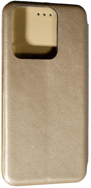 Чехол книжка New Book для Tecno Spark 8C (KG5n) / золотистый 087455 фото