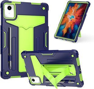 Чехол Space case на планшет Lenovo Tab K11 2024 (11") / синий+зеленый 097820 фото