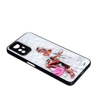 Чехол накладка Prisma Ladies для Xiaomi Redmi Note 12S (4G) Pink Bag 090878 фото