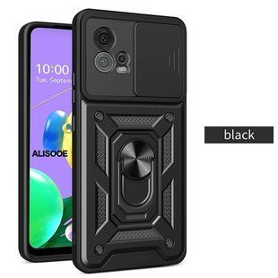 PC + TPU чехол Camshield Armor для Motorola G72 / черный 089325 фото