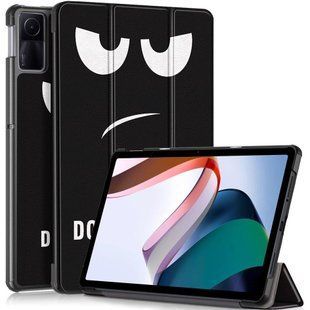 Чехол книжка Crazy Horse на Xiaomi Redmi Pad SE (11") / dont touch 092002 фото