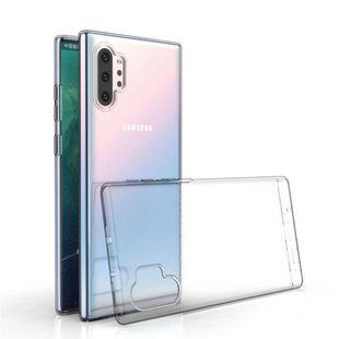 Ультратонкий 0,3 мм чехол на Samsung Galaxy Note 10 Plus прозрачный 80417 фото